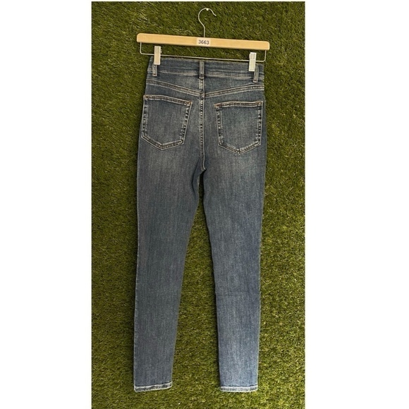 REFORMATION Harper High & Skinny Jeans in Wash Destin Size US 24 - Picture 5 of 6